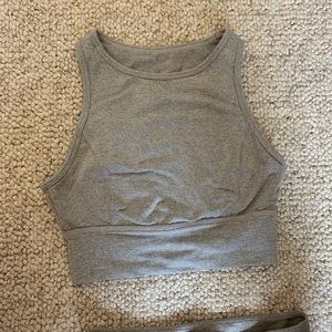 Grey yoga set